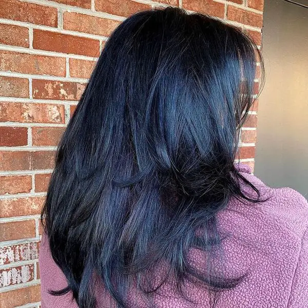 Best Black-Blue Hair Color Ideas for Women